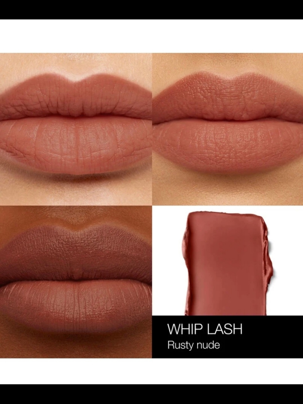 NARS Whip Lash Rusty Nude Matte Lipstick